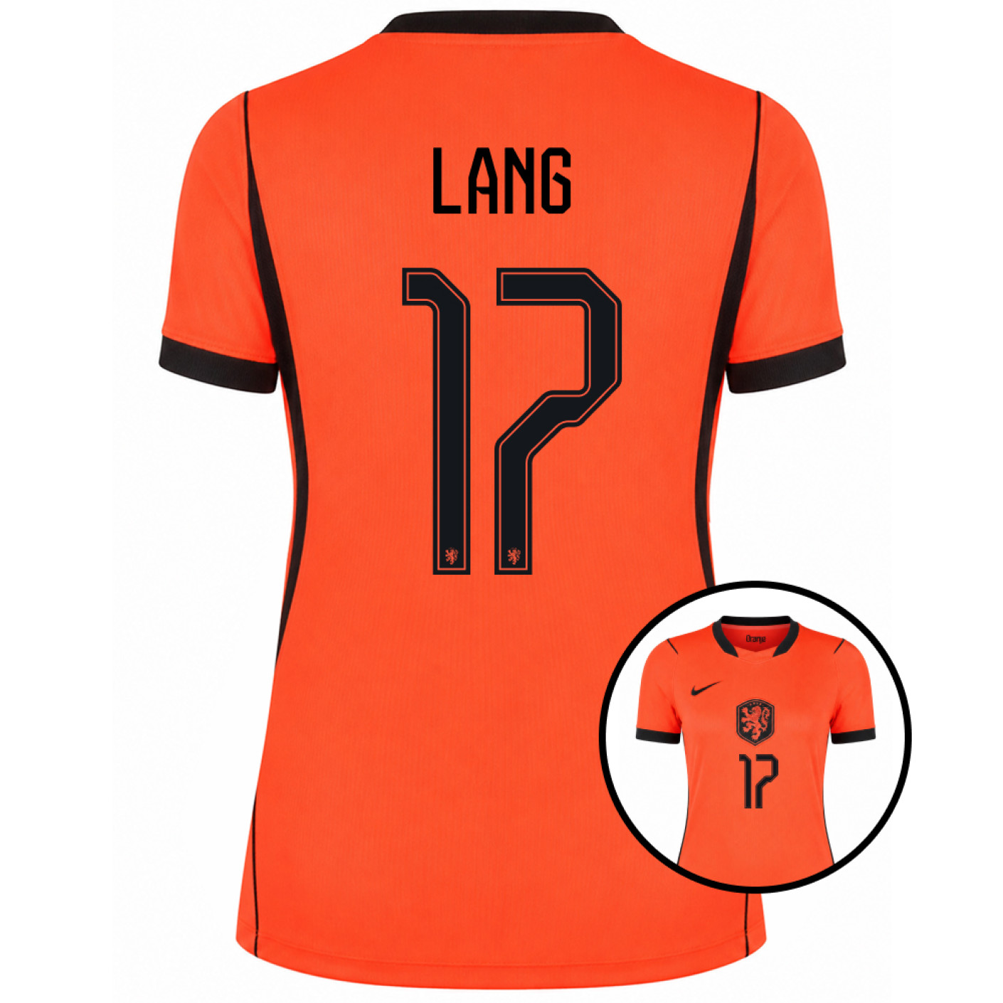 Nike Nederlands Elftal Lang 17 Thuisshirt 2026-2028 Dames