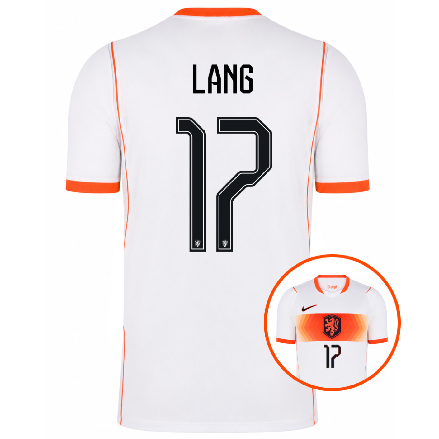 Nike Nederlands Elftal Lang 17 Uitshirt 2026-2028