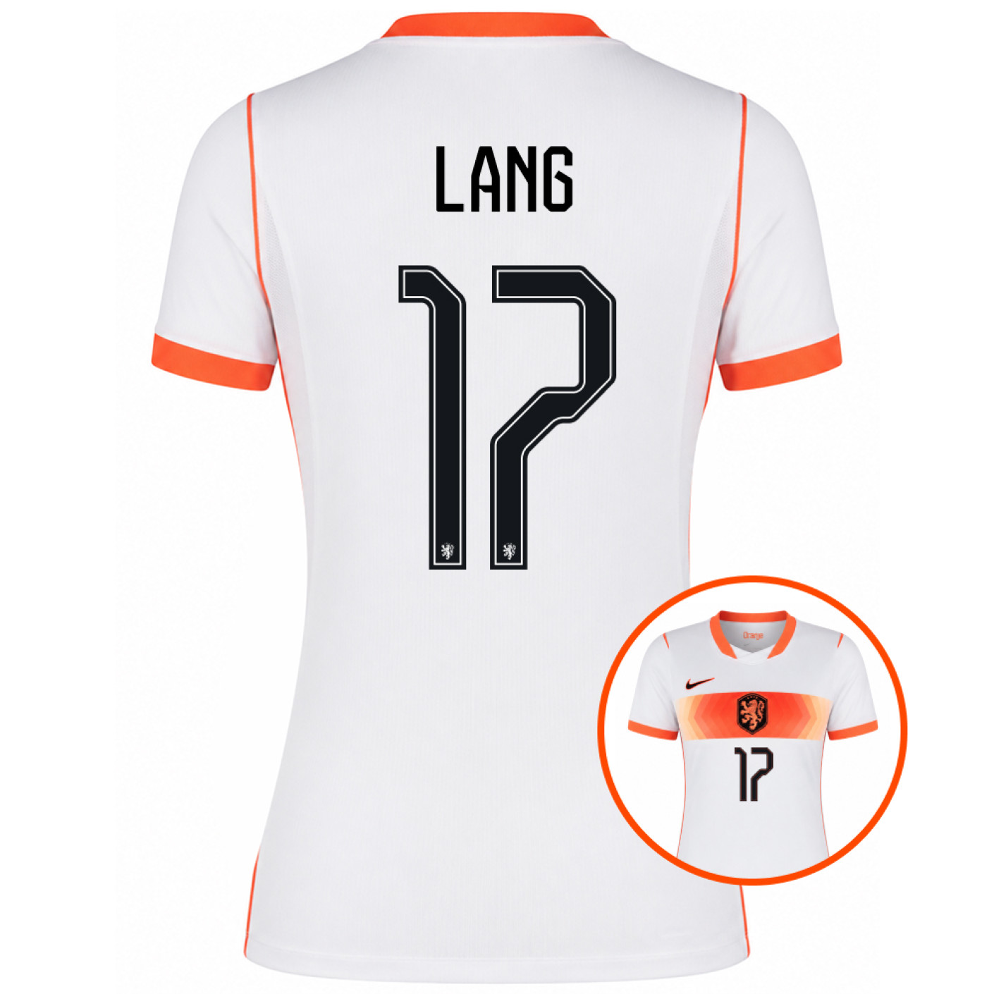 Nike Dutch Team Long 17 Away Shirt 2026-2028 Women