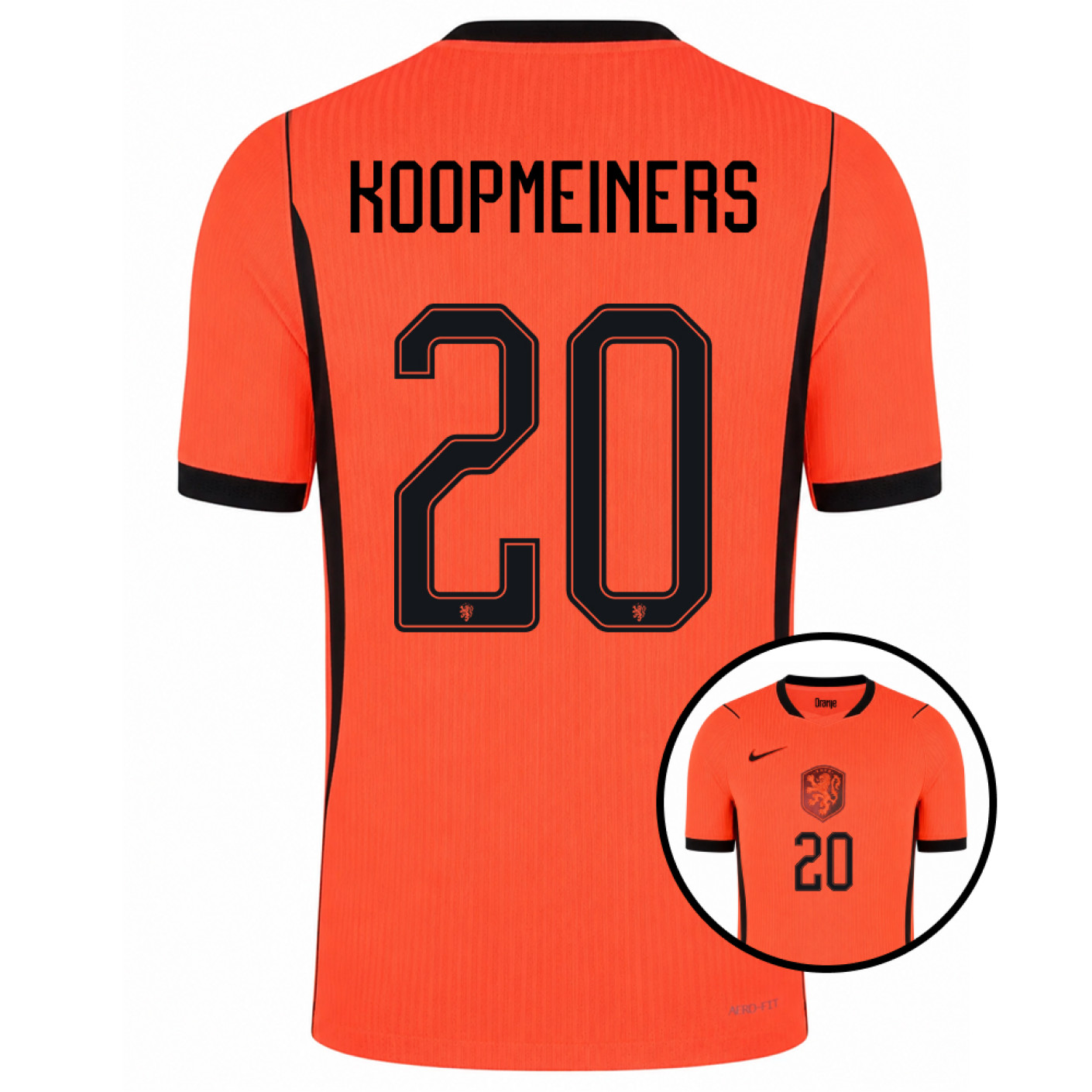 Nike Nederlands Elftal Koopmeiners 20 Thuisshirt Authentic 2026-2028