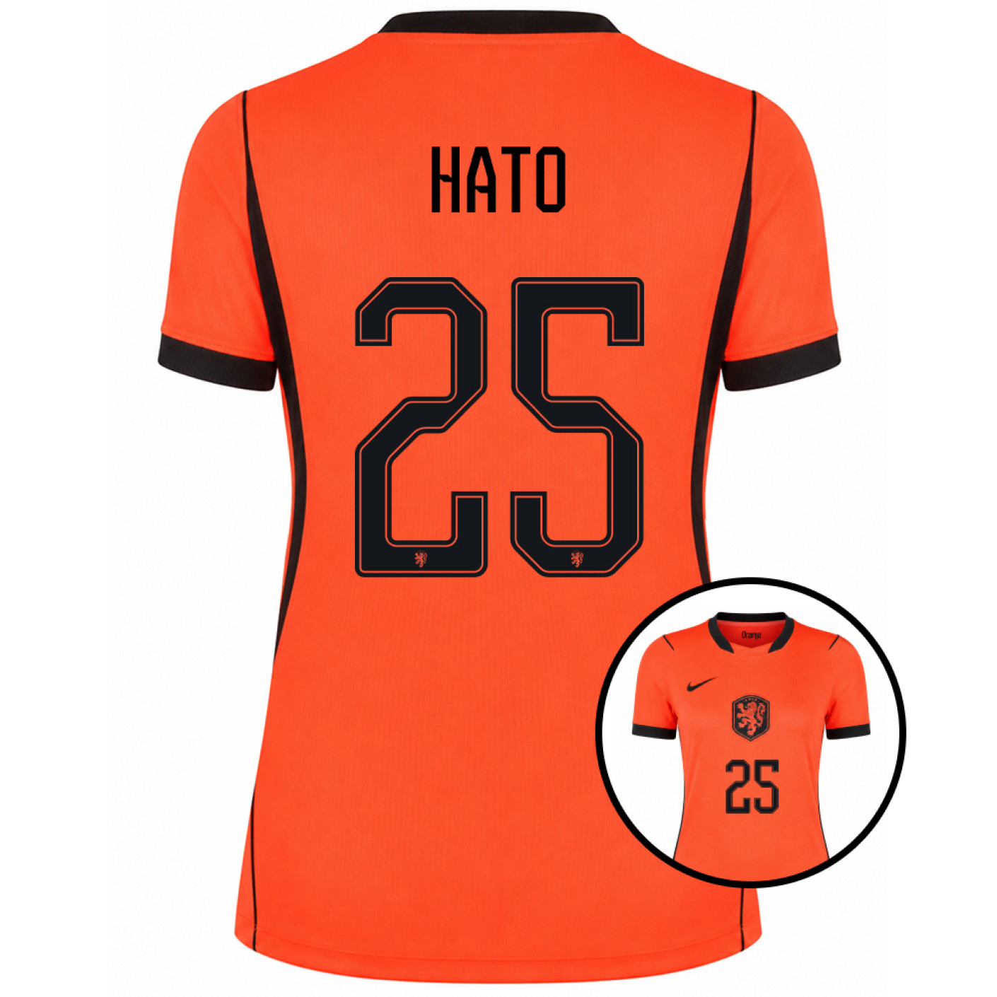 Nike Nederlands Elftal Hato 25 Thuisshirt 2026-2028 Dames