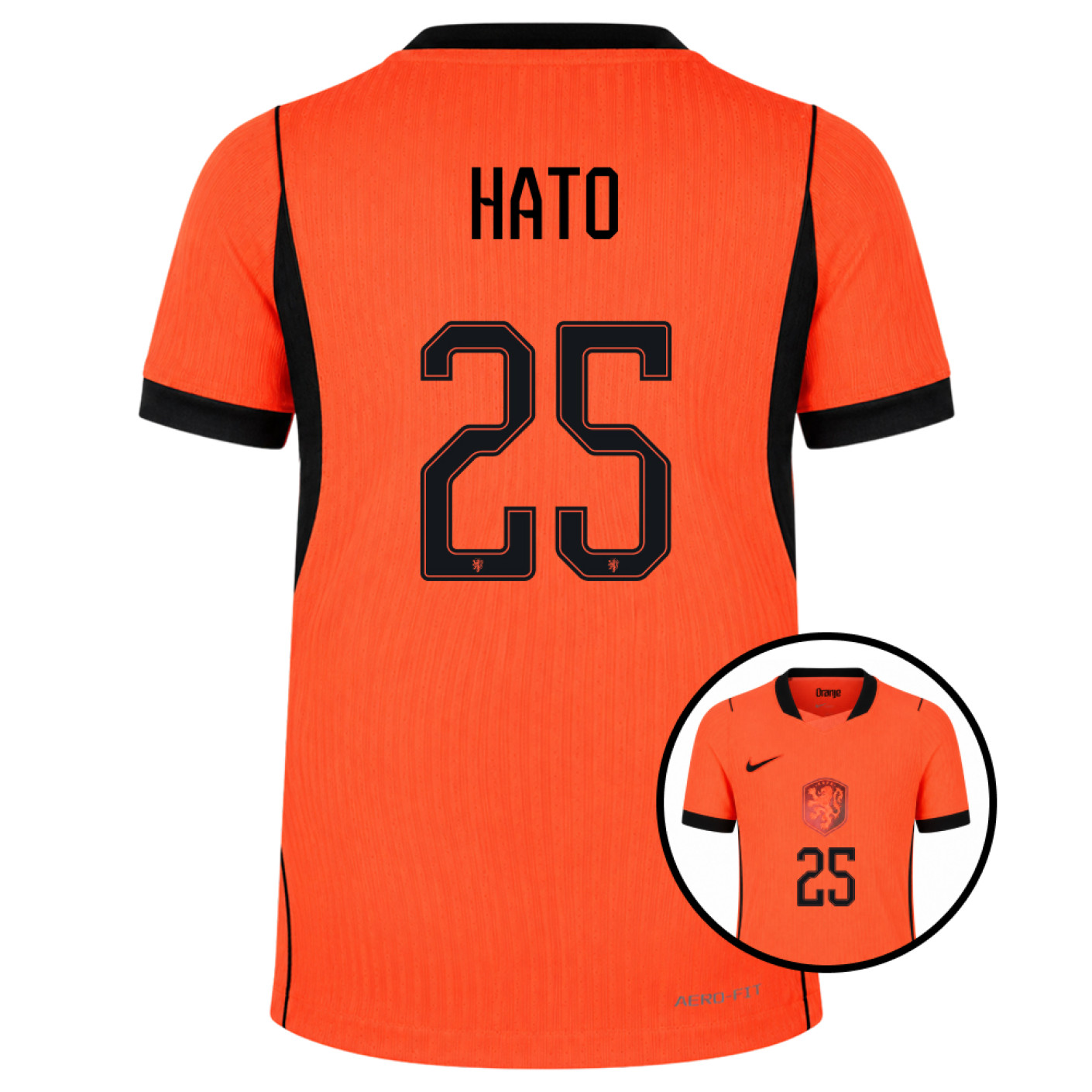 Nike Dutch Team Hato 25 Authentic Home Shirt 2026-2028 Kids