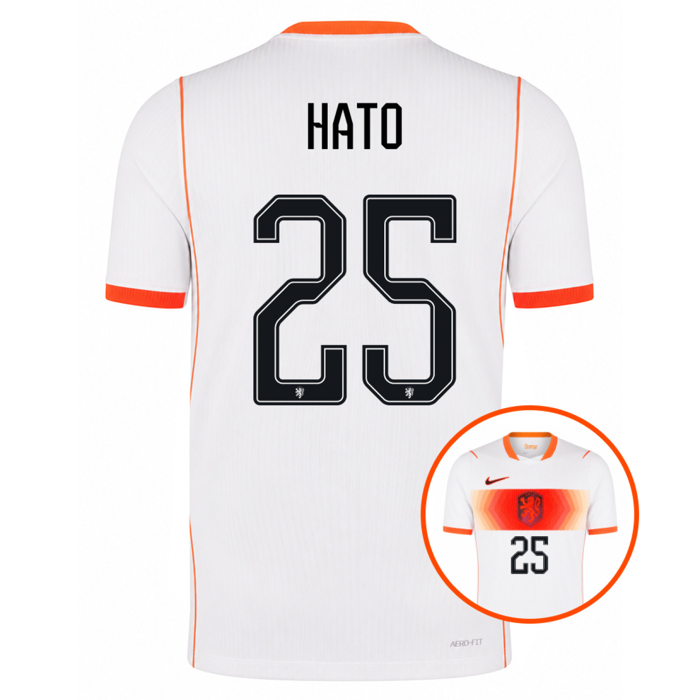 Nike Nederlands Elftal Hato 25 Uitshirt Authentic 2026-2028
