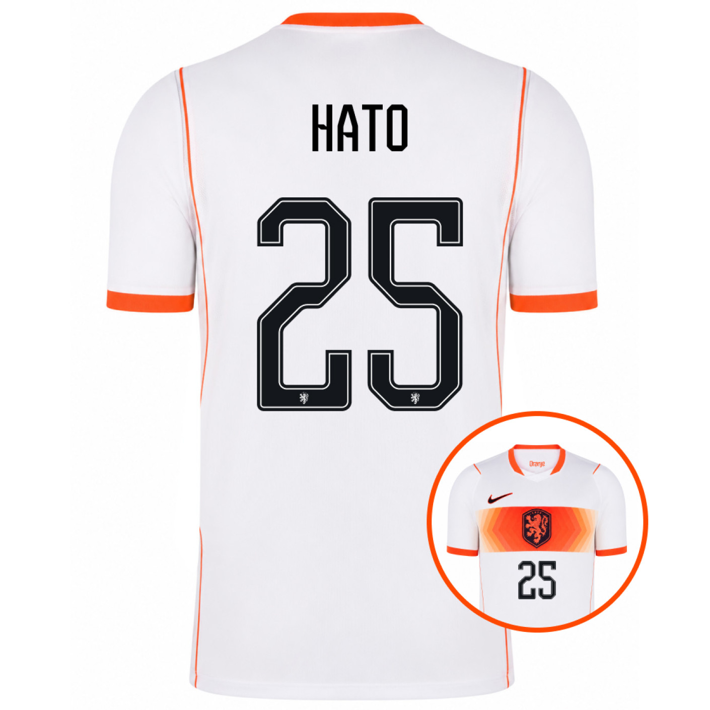 Nike Nederlands Elftal Hato 25 Uitshirt 2026-2028