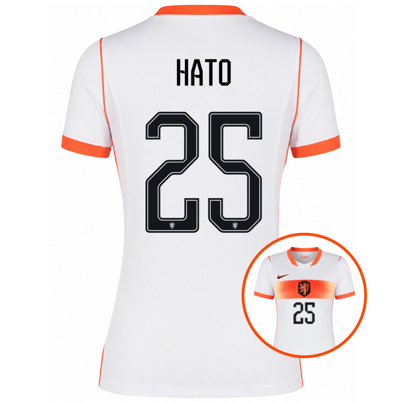 Nike Nederlands Elftal Hato 25 Uitshirt 2026-2028 Dames