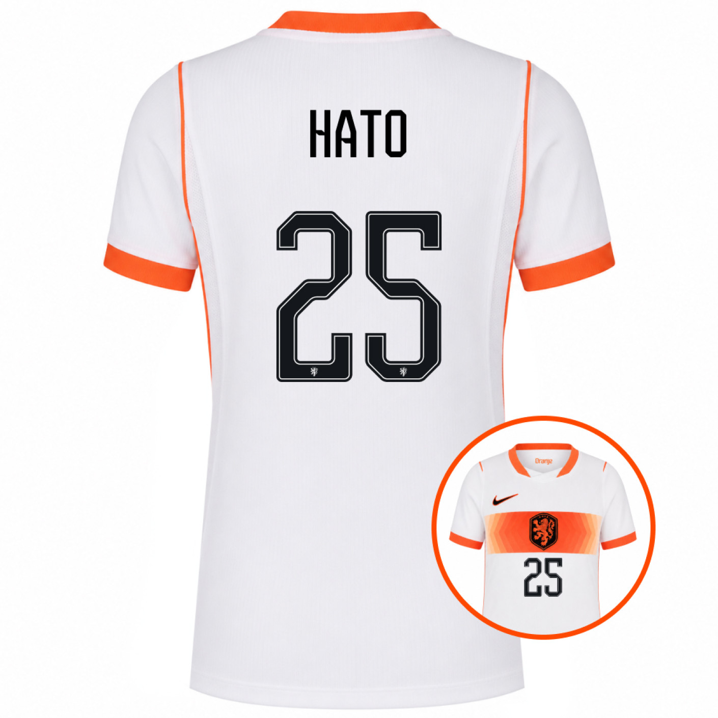 Nike Dutch Team Hato 25 Away Shirt 2026-2028 Kids