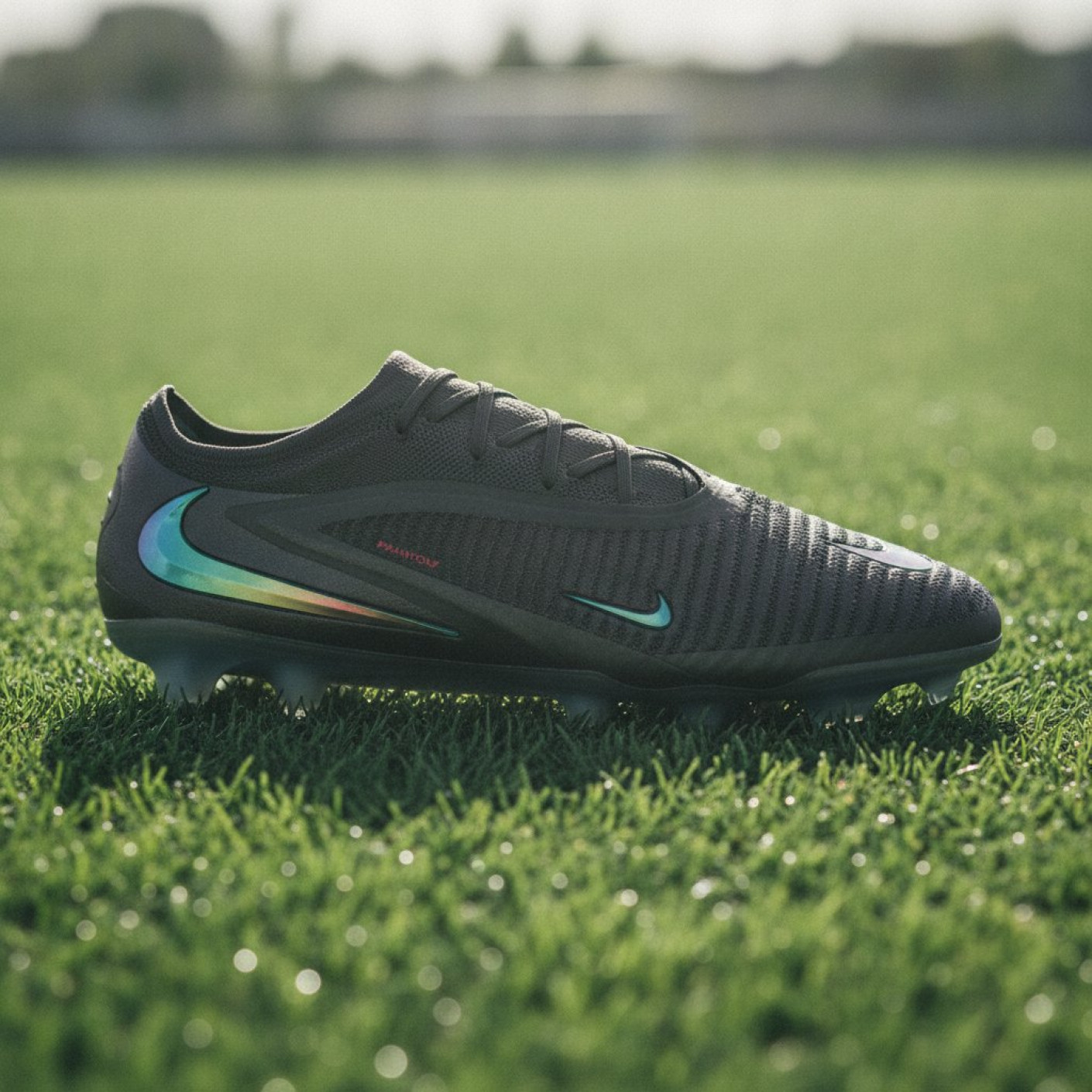 Nike Phantom 6 Low Elite LV8 Grass Football Boots (FG) Dark Grey