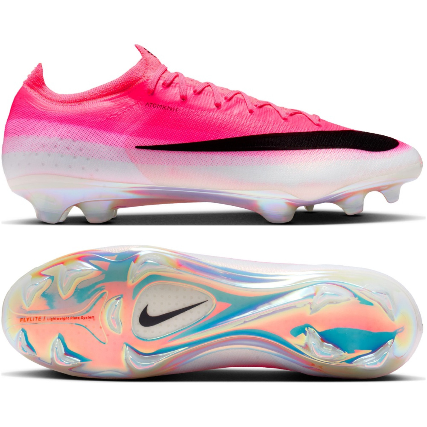 Nike Mercurial Vapor 17 Elite (FG) Gras Football Boots Hot Pink White Black