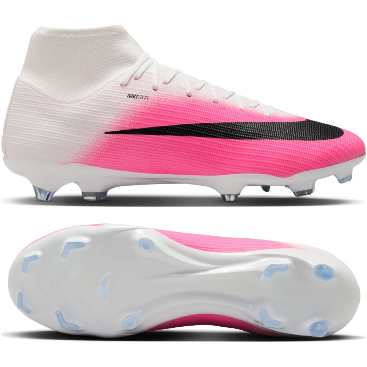 Nike Mercurial Superfly 11 Academy (MG) Gras / Kunstgras Voetbalschoenen Felroze Wit Zwart