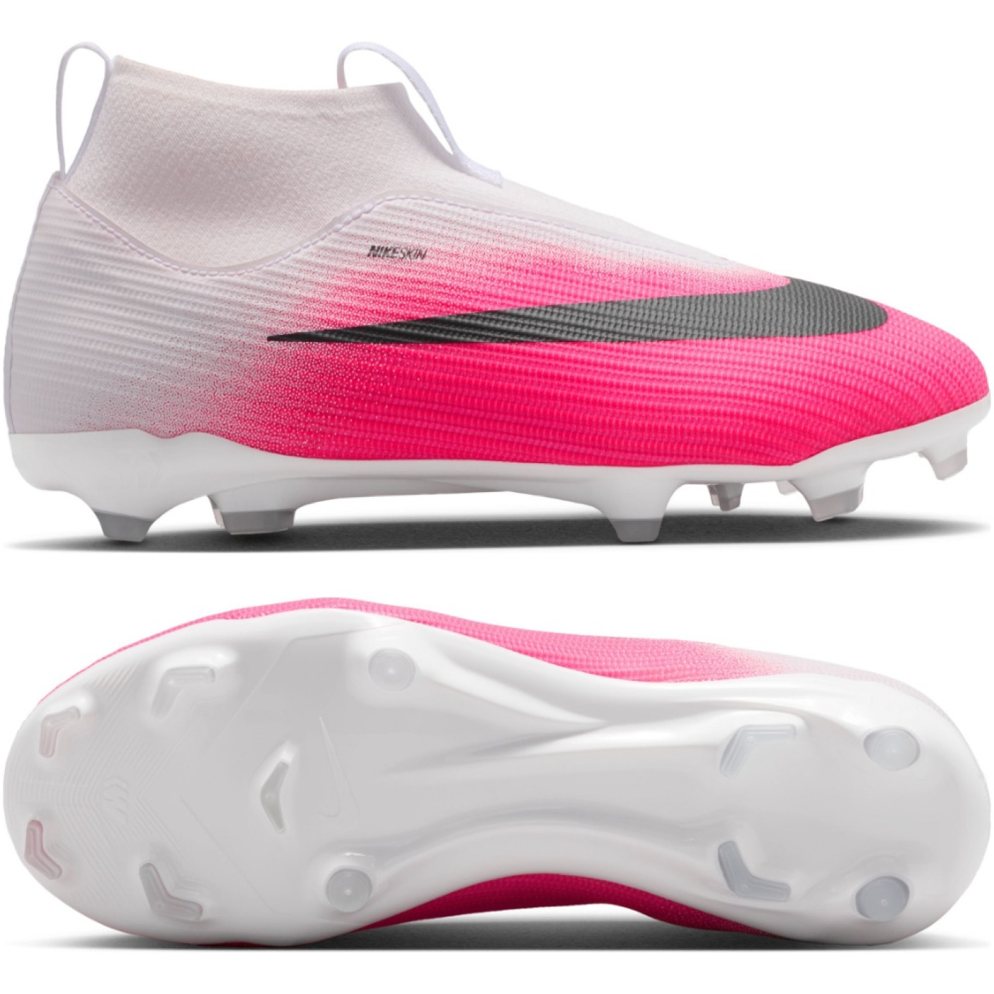 Nike Mercurial Superfly 11 Academy (MG) Grass/Artificial Grass Football Boots Kids Hot Pink White Black
