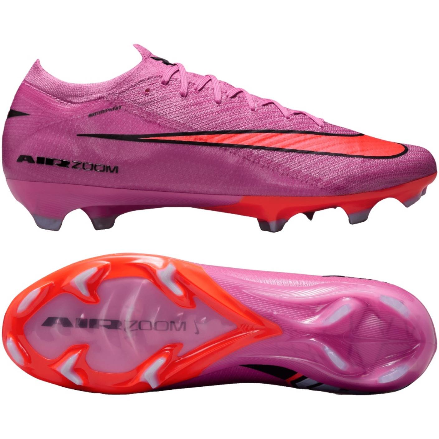 Nike Zoom Mercurial Vapor Elite 16 Grass Football Boots (FG) Pink