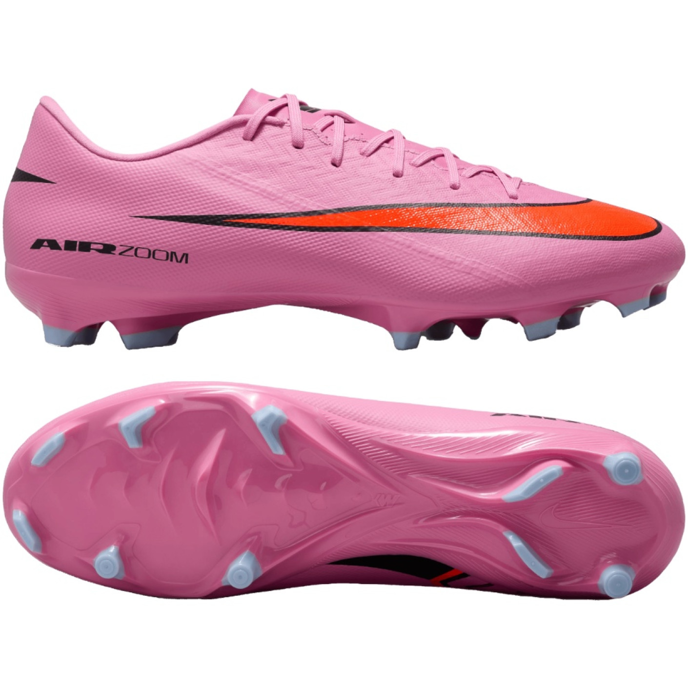 Nike Zoom Mercurial Vapor Academy 16 Grass/Artificial Grass Football Boots (MG) Pink Bright Red Light Blue