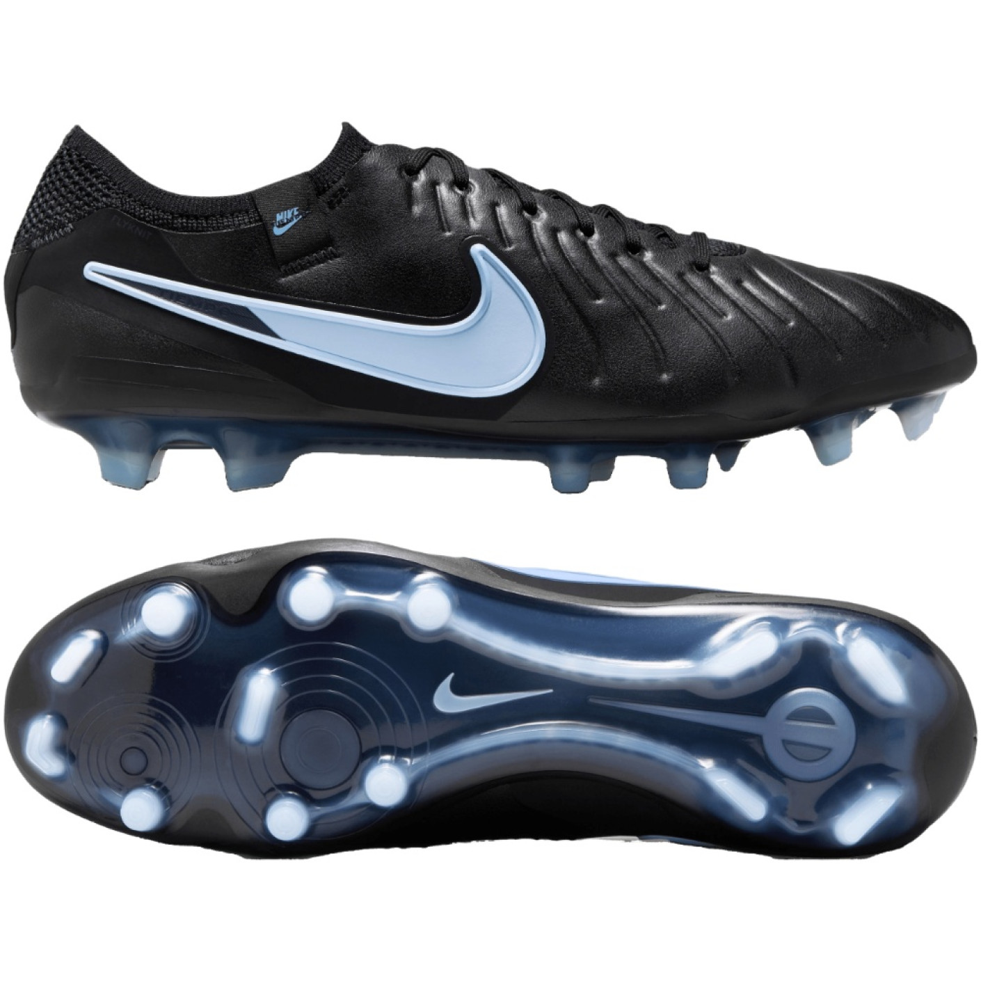 Nike Tiempo Legend 10 Elite Gras Football Boots (FG) Black Light