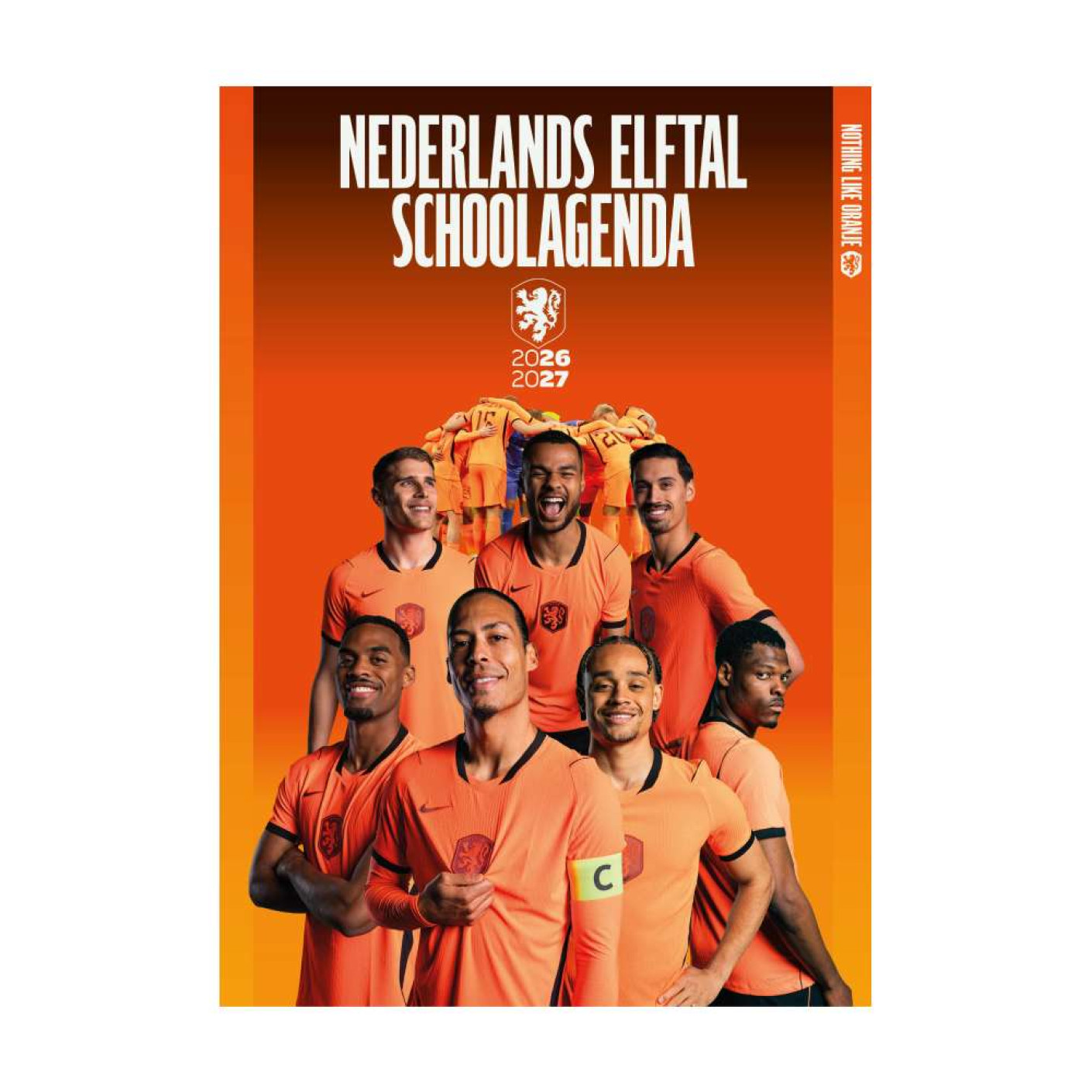 Nederlands Elftal Schoolagenda 2026-2027