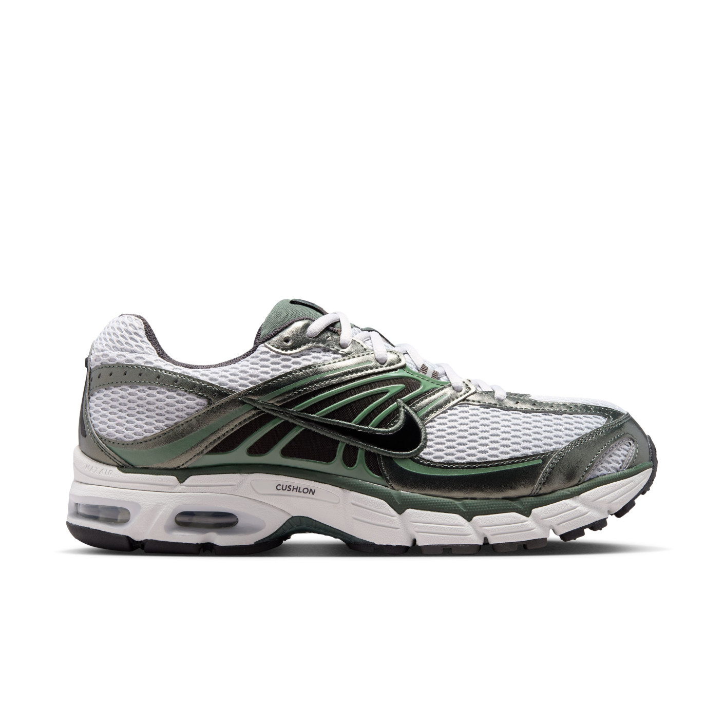 Nike Sneakers Air Max Moto 2K White Camo Green Black Metallic Silver