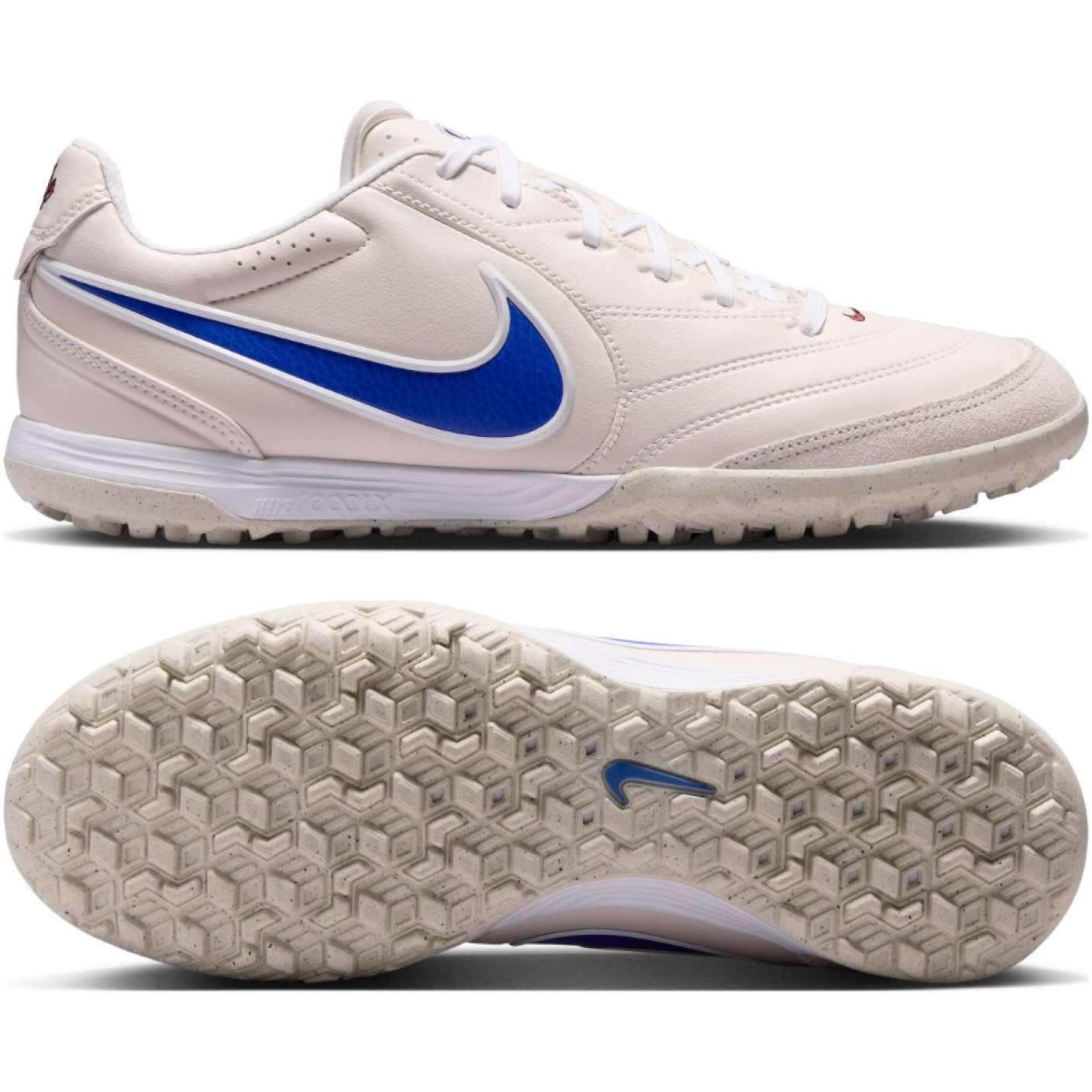 Nike Tiempo Pro Ligera (TF) Turf Football Boots Chalk White Blue White