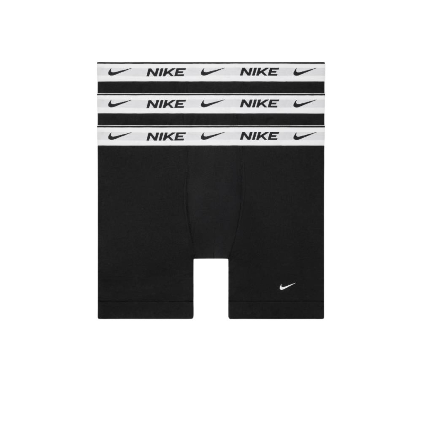 Nike Dri Fit Essential Cotton Stretch Boxershort 3-Pack Zwart Wit