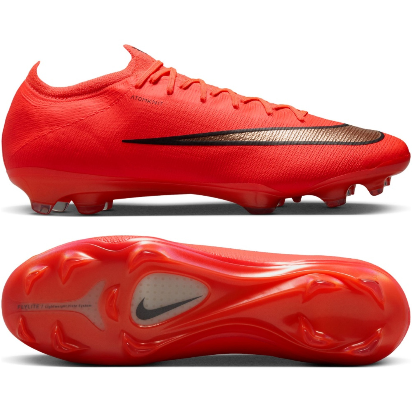 Nike Mercurial Vapor 17 Elite (FG) Gras Football Boots Bright Red Black Gold