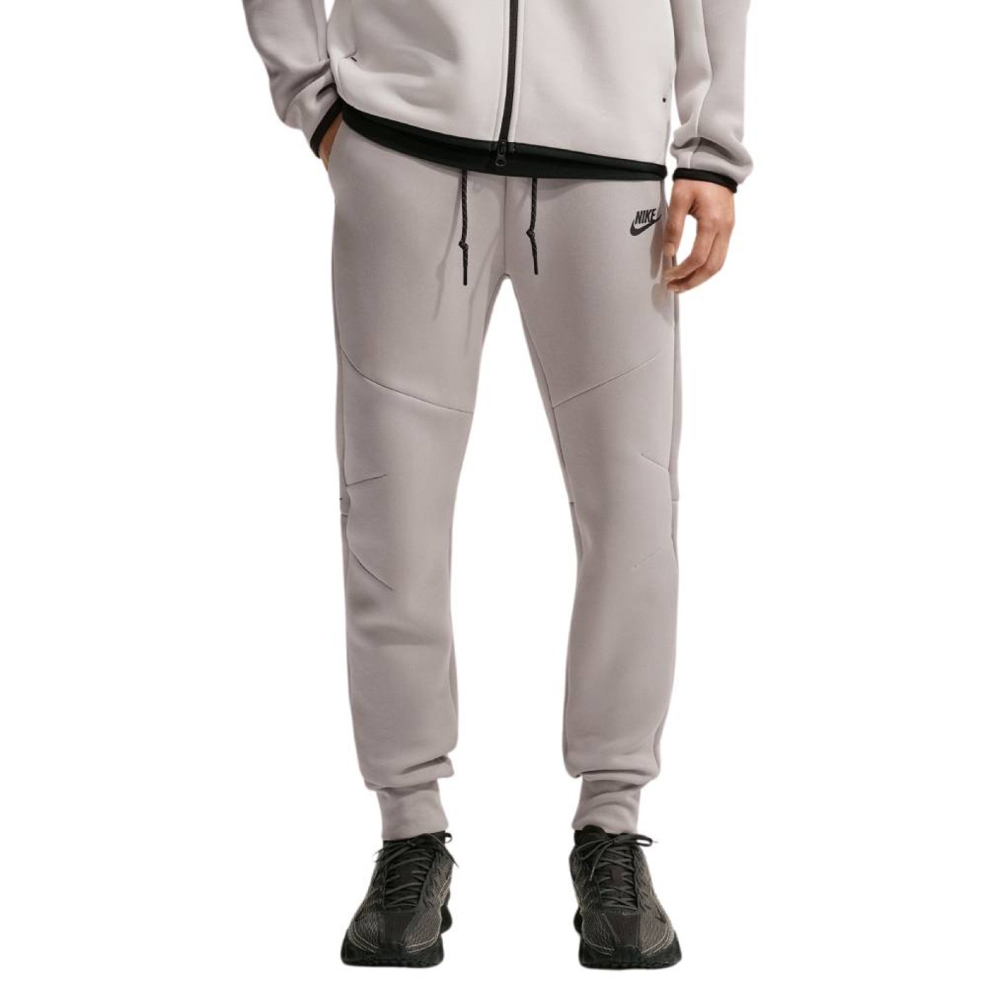 Nike Tech Fleece Joggingbroek Lichtgrijs Beige Zwart
