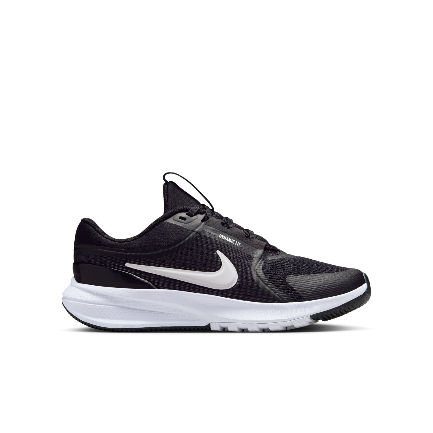Nike Star Runner 5 Kids Running Shoes Black White White