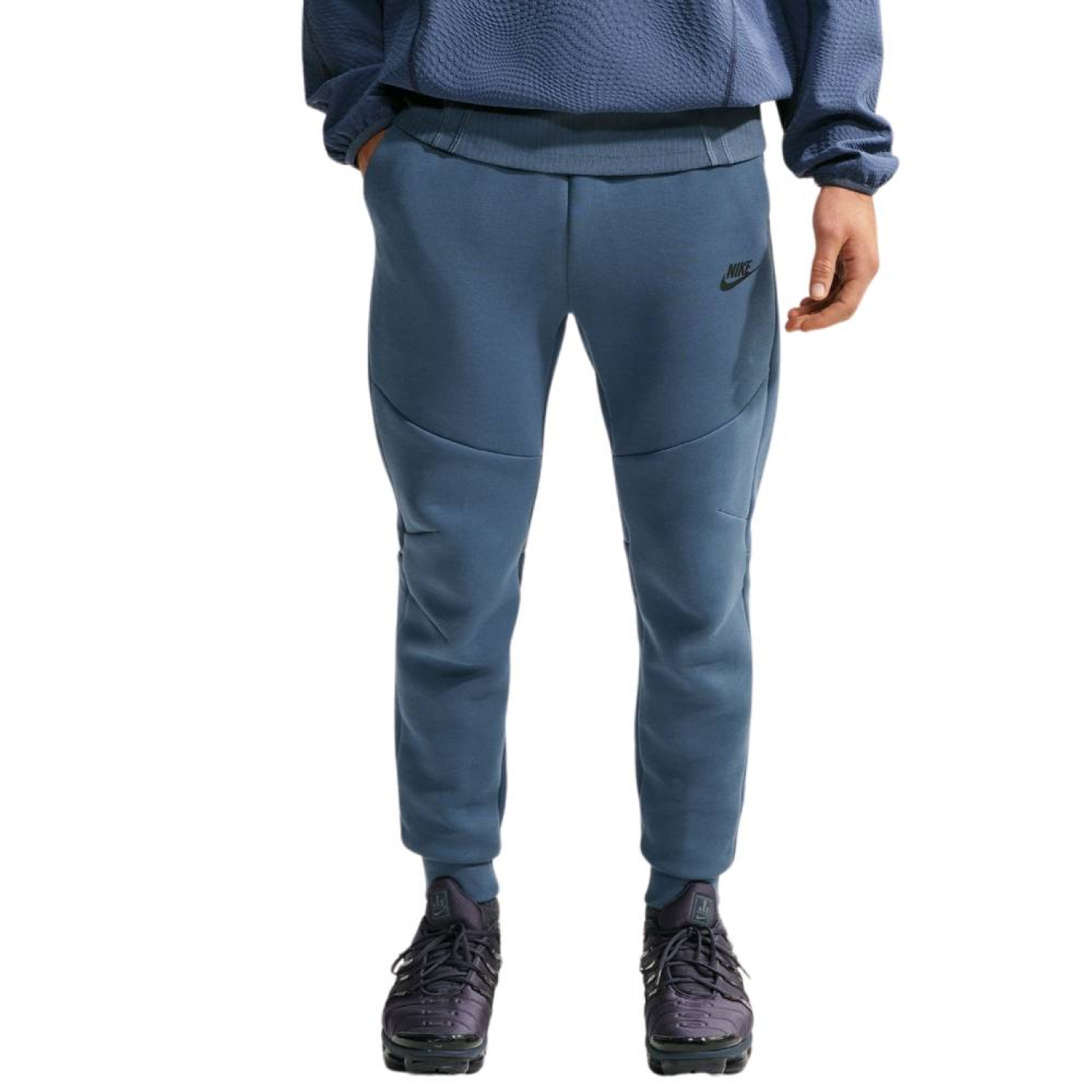 Nike Tech Fleece Sweatpants Steel Blue Black