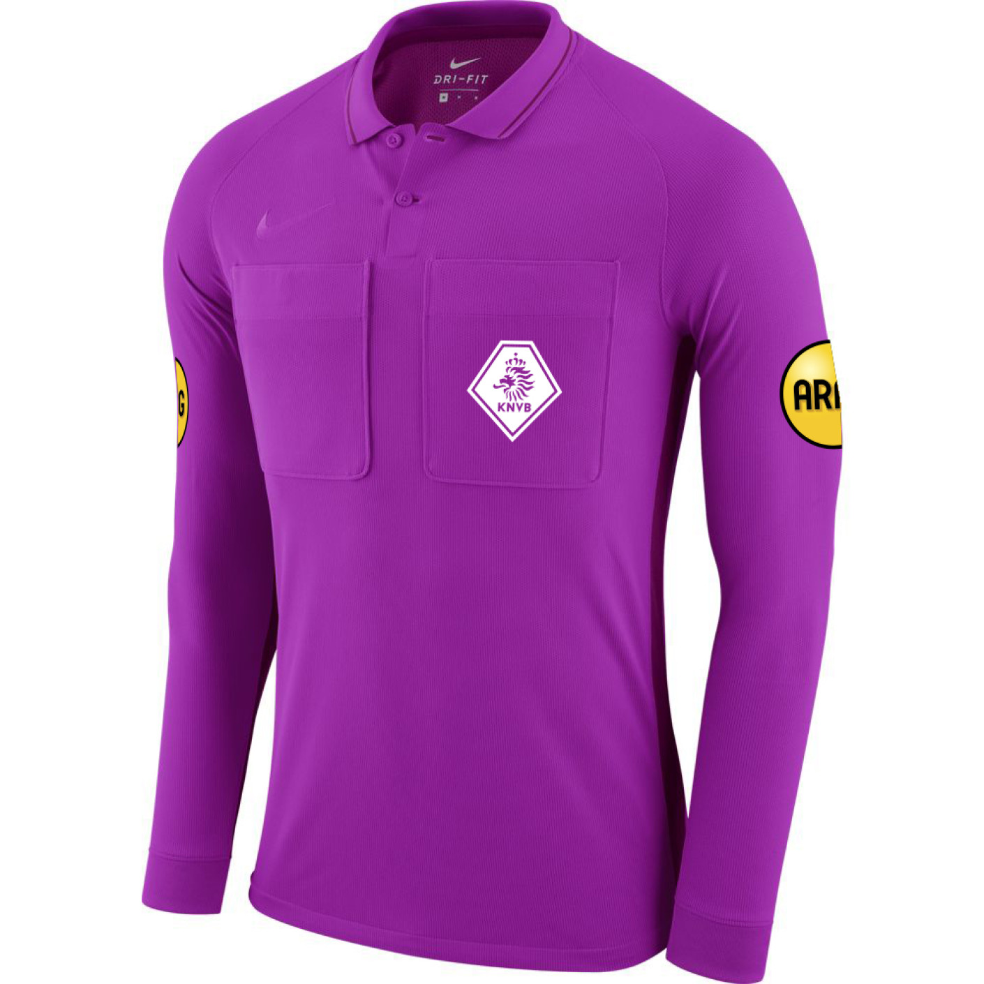 Nike KNVB Scheidsrechtersshirt Lange Mouwen 2020 2022 Paars