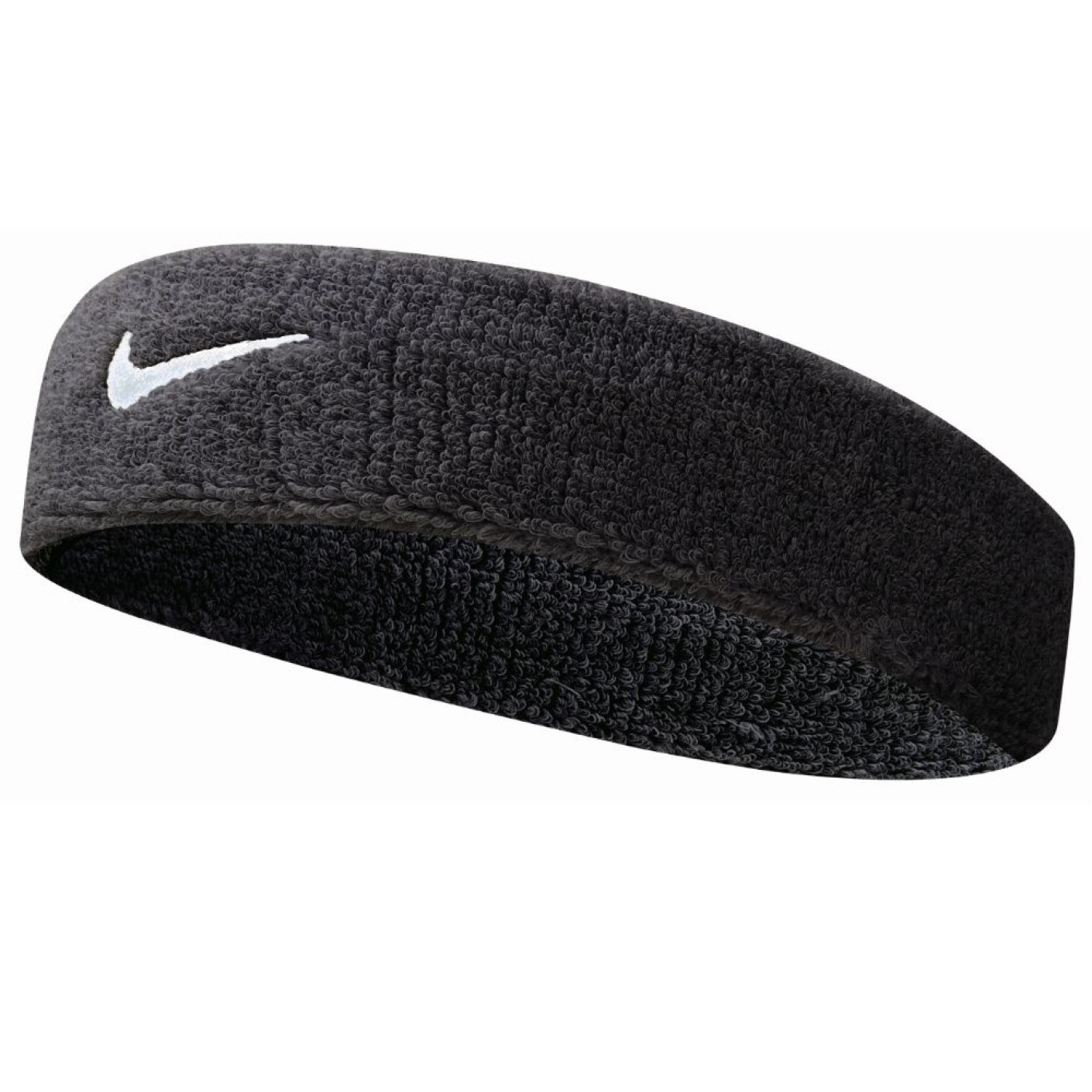Nike Swoosh Headband Black White