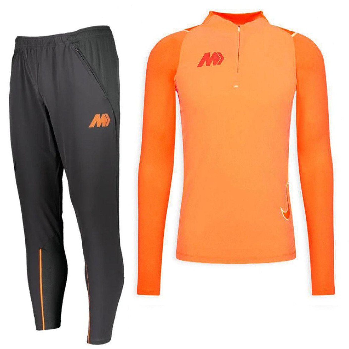 Nike tracksuit orange shop