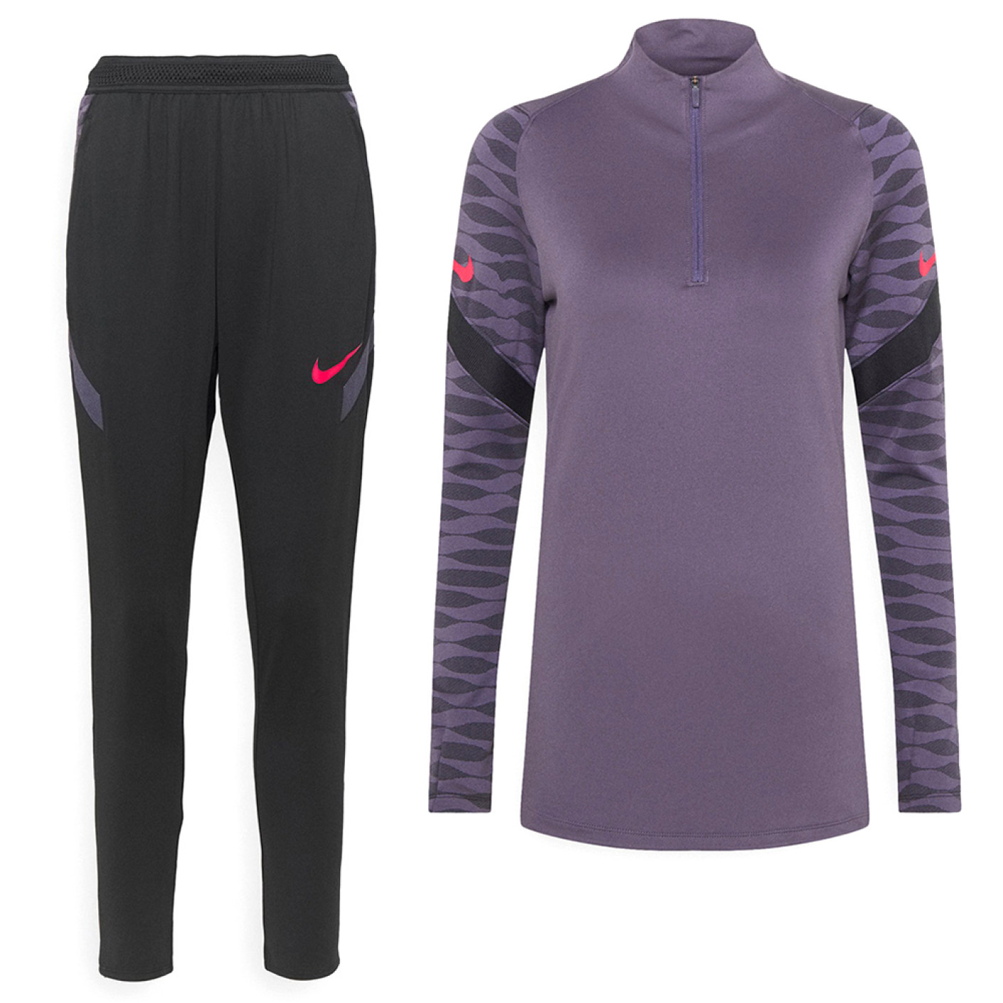 Nike Strike 21 Trainingspak Vrouwen Paars Zwart