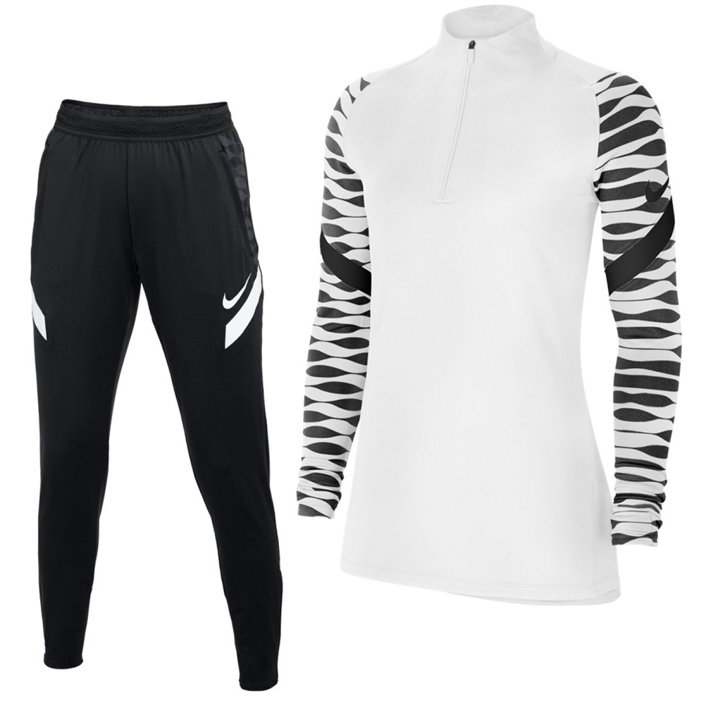 Nike Strike 21 Tracksuit Women White Black KNVBshop