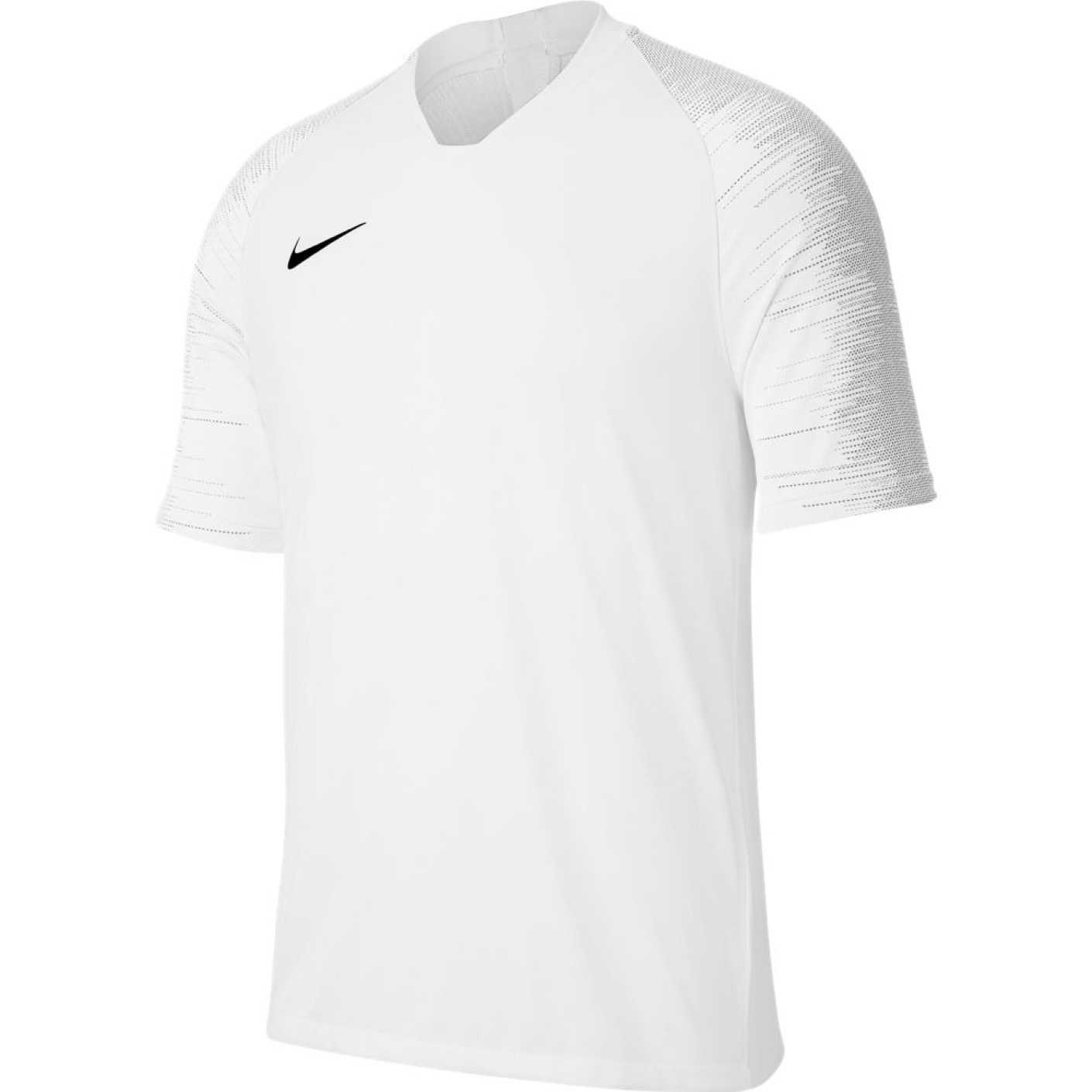 Nike Dry Strike Voetbalshirt Kids Wit Zwart - KNVBshop.nl