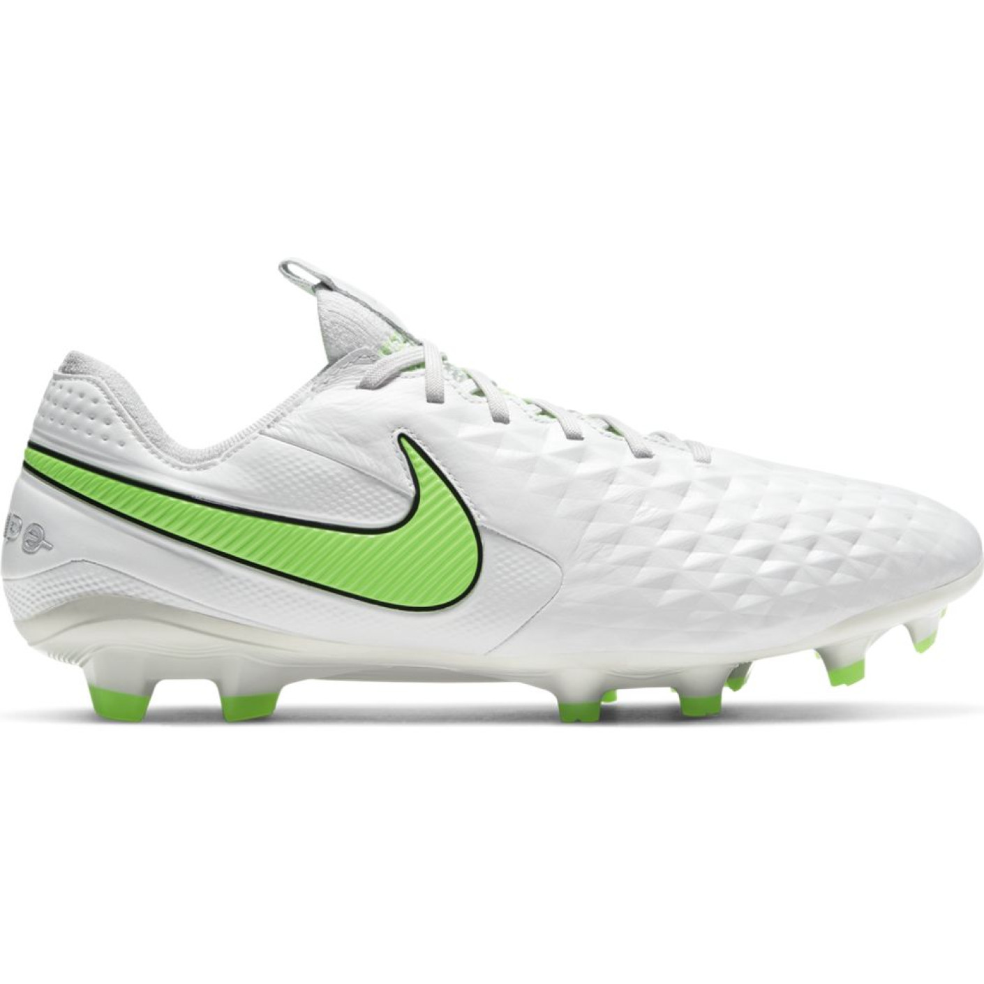 Nike Tiempo Legend 8 Elite Gras Voetbalschoenen (FG) Platinum Groen