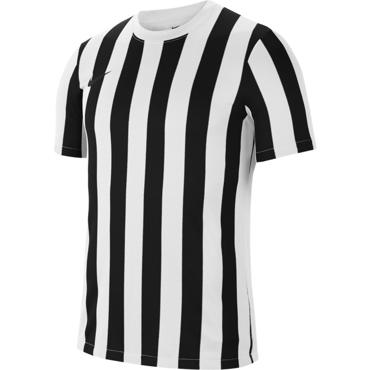 Nike Striped Division IV Football Shirt White Black