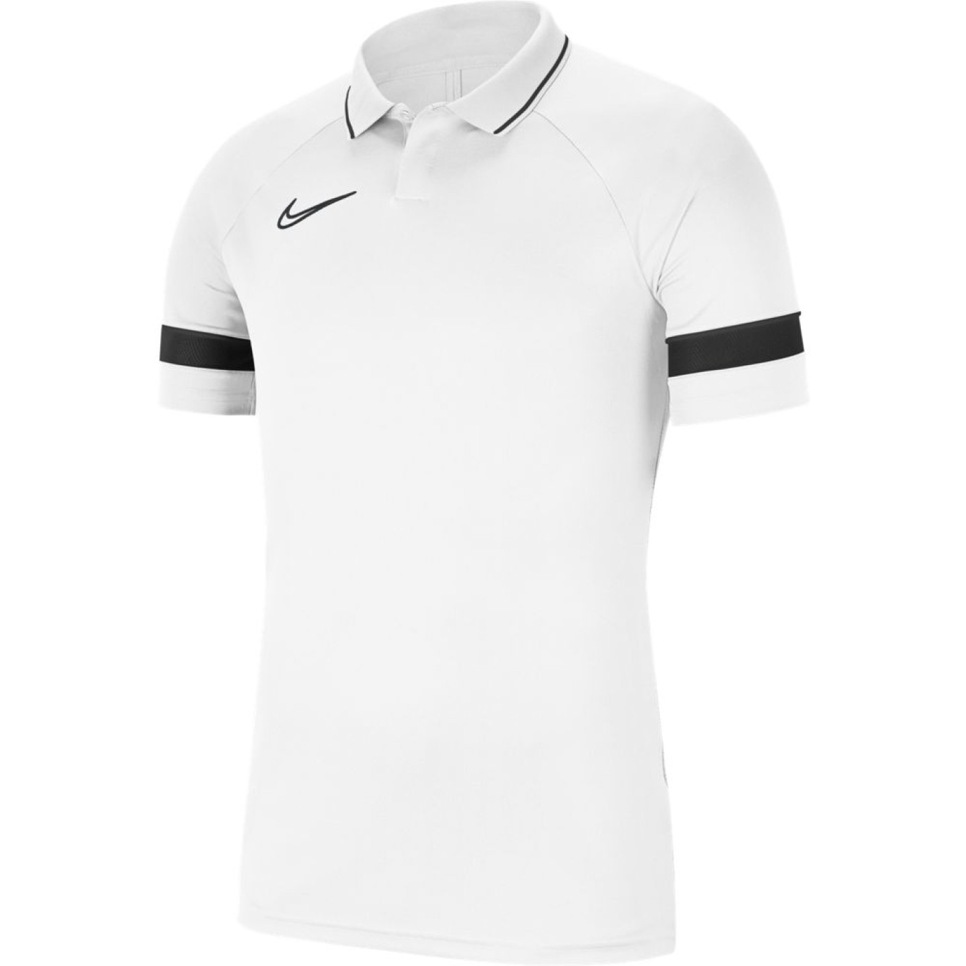 Nike Academy 21 Dri-Fit Polo White Black