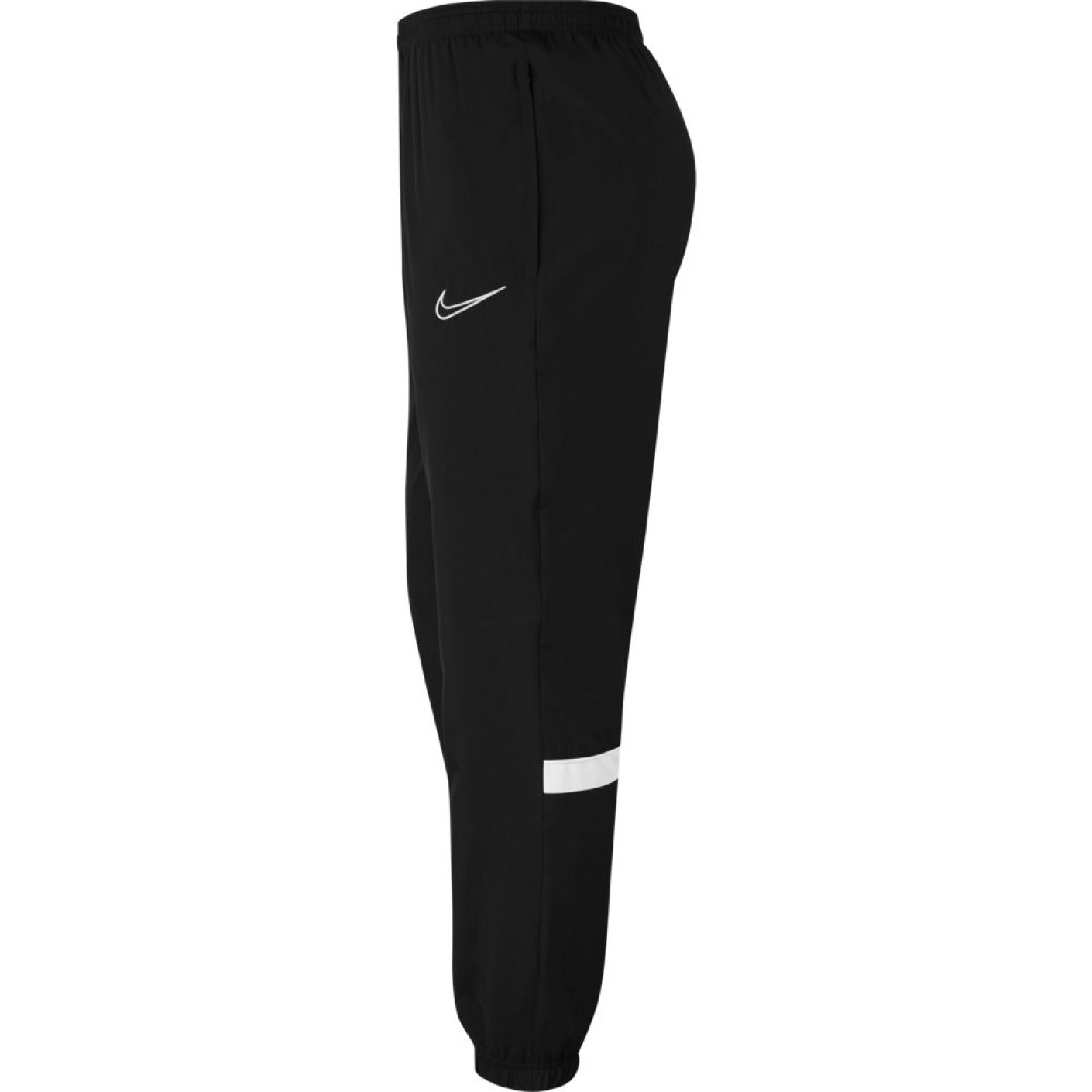 Nike Academy 21 Dri Fit Training pants Woven Black White KNVBshop
