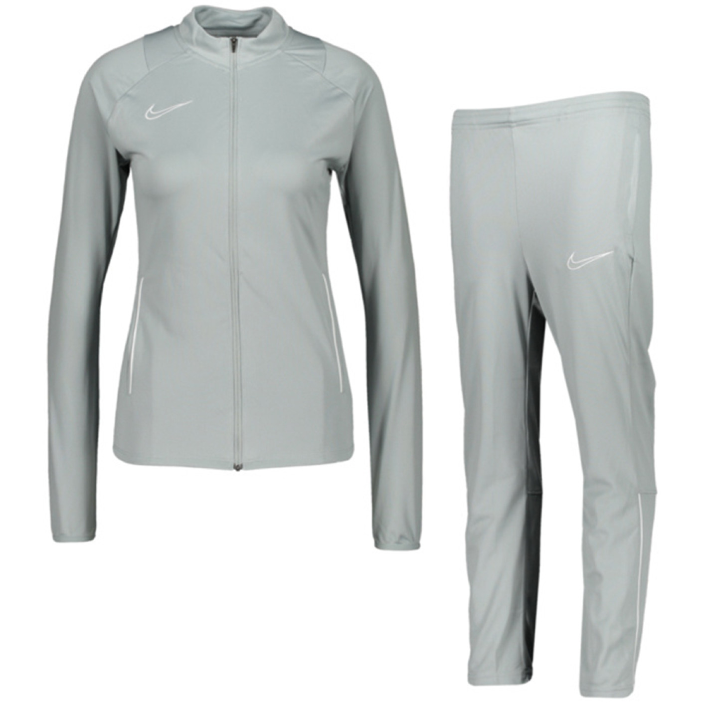 Nike Academy 21 Tracksuit Women Light Grey White