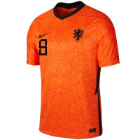 Nike Wijnaldum 8 Nederlands Elftal Thuisshirt Kids 2020-2022