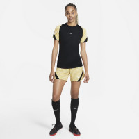 Nike Women Training Short Strike 21 Gold Beige Black White