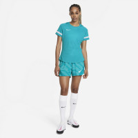 Nike Trainingsbroekje Strike 21 Vrouwen Blauw Turquoise Wit