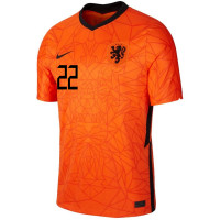 Nike Dumfries 22 Netherlands Home Shirt 2020-2022
