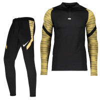 Nike Trainingspak Strike 21 Zwart Goud
