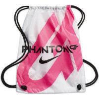 Nike Phantom GT 2 Elite DF Grass Football Boots (FG) White Black Red Pink