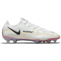 Nike Phantom GT 2 Elite Voetbalschoenen Gras Wit Zwart Rood Roze