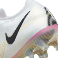 Nike Phantom GT 2 Elite Voetbalschoenen Gras Wit Zwart Rood Roze