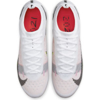 Nike Mercurial Vapor 14 Elite Football Boots Grass White Black Red Pink