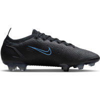 Nike Mercurial Vapor 14 Elite Gras Voetbalschoenen (FG) Zwart Blauw Donkergrijs