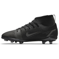 Nike Mercurial Superfly 8 Club Grass /Artificial Grass Football Shoes (MG) Kids Dark Grey Black - KNVBshop.nl