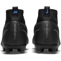 Nike Mercurial Superfly 8 Pro Grass Football Shoes (FG) Kids Dark Grey Black - KNVBshop.nl