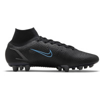 Nike Mercurial Superfly 8 Elite Football Boots Grass Black Blue