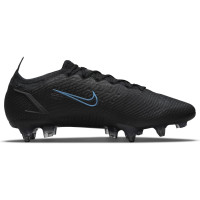 Nike Mercurial Vapor 14 Elite Iron Button Football Boots Black Blue